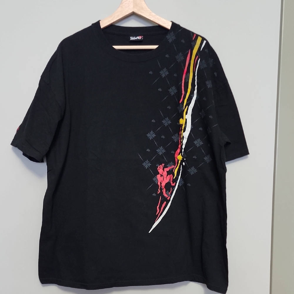 Quicksilver Black Graphic T-Shirt